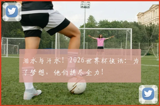 泪水与汗水!2026世界杯快讯:为了梦想,他们拼尽全力!